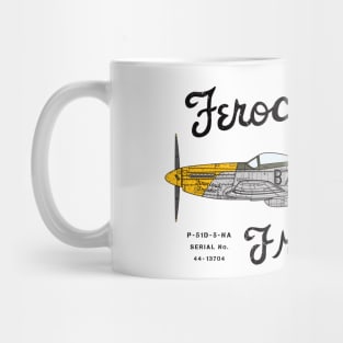 P-51 Mustang - Ferocious Frankie Mug